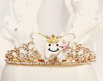 Tooth fairy crown and cheap wand