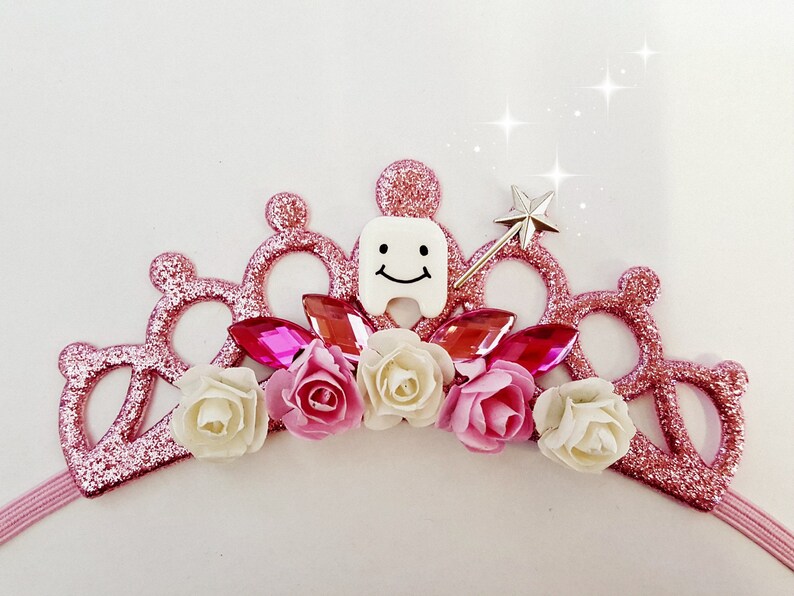 Tooth Fairy Crown Headband Tooth Fairy Costume Cosplay Etsy
