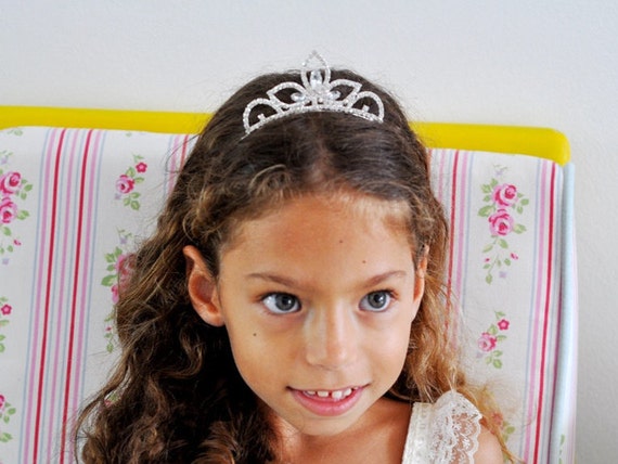 Toddler Birthday Crown Wedding Flower Girls Tiara Toddler Etsy