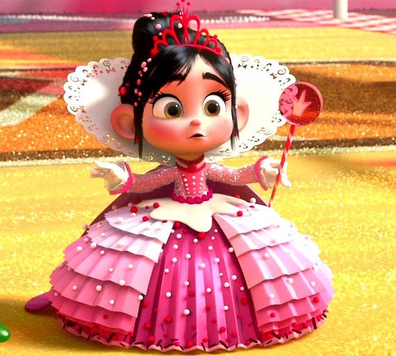 Princess Vanellope Von Schweetz Tiara Crown ,sugar Rush Wreck-it