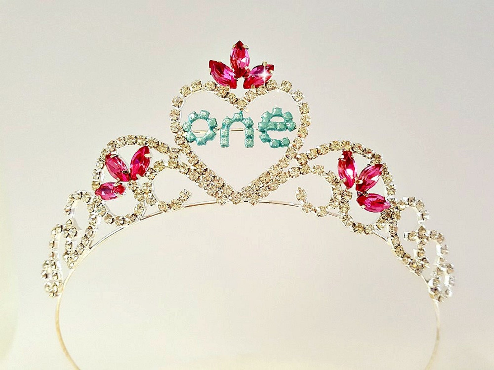 First Birthday Crown 1st Birthday Crown Number One Crown | Etsy