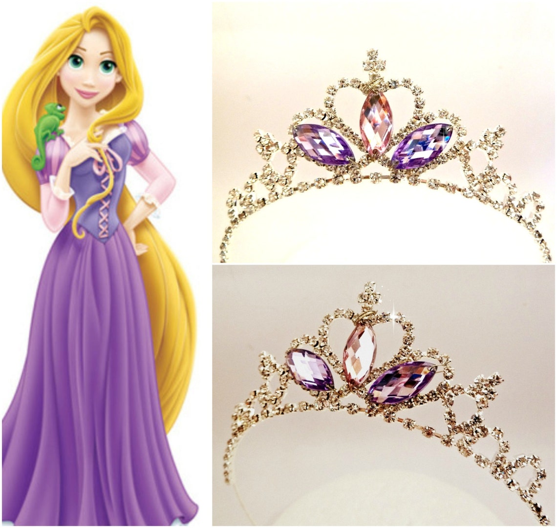 Rapunzel Crown Rapunzel Purple Crown Rapunzel Tiara Etsy