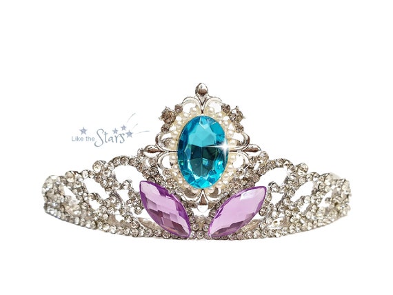 skade Til fods Madison Elsa Crown Purple & Aqua Frozen 2 ELSA CROWN Headband elsa - Etsy