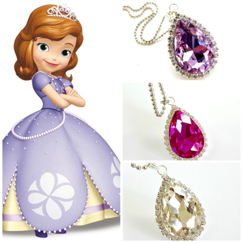 Princess Sofia Amulet Sofia The First Crystal Charm Pendant Etsy Princess Sofia Amulet Sofia The First Crystal Charm Pendant Etsy