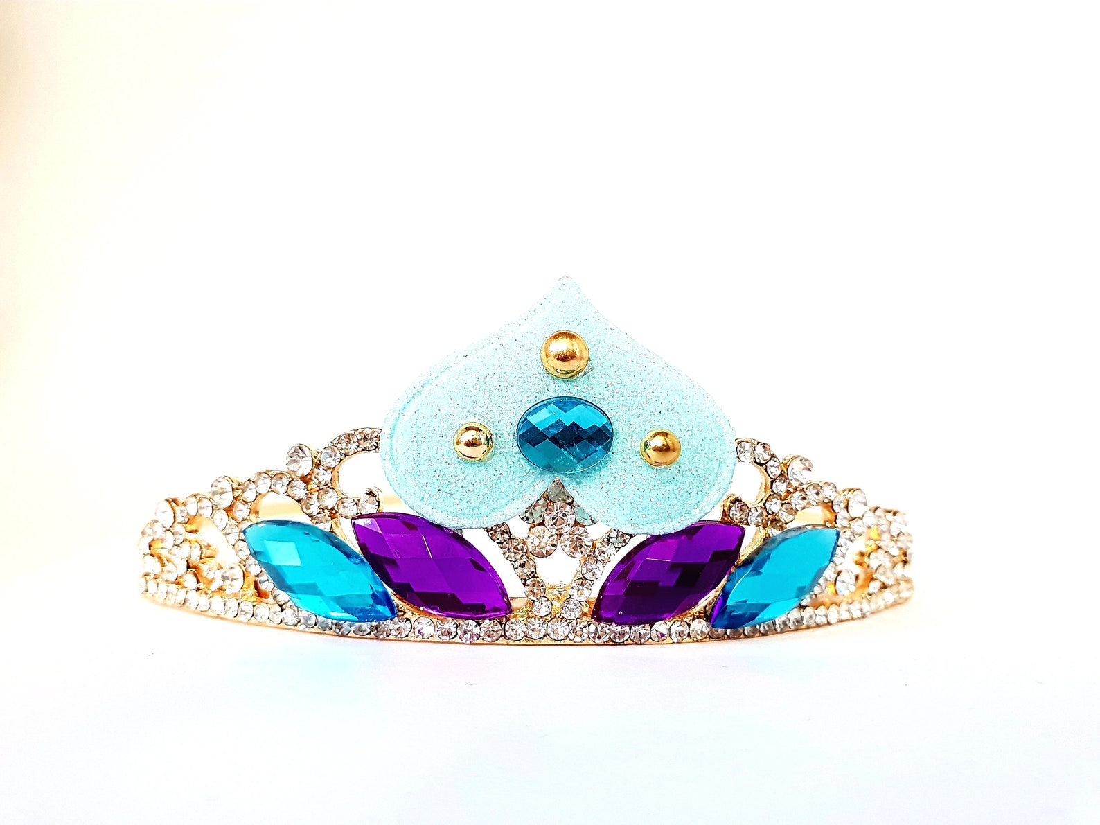 Live Action Jasmine Crown Tiara Aladdin Movie 2019 Etsy