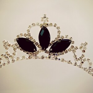 Black Swan Tiara Black Swan Crown Gothic Fascinator - Etsy