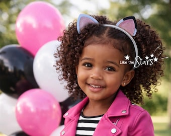 その他 apolina kids Headband Studio Calico Pink Cutie Gabby's Dollhouse HEADBAND Great for Birthday Party II