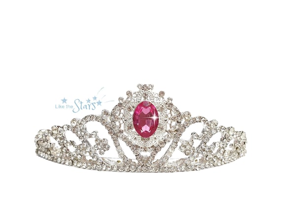 Ongeëvenaard condensor gebed Roze prinses kroon Aurora tiara voor kinderen prinses Aurora - Etsy België