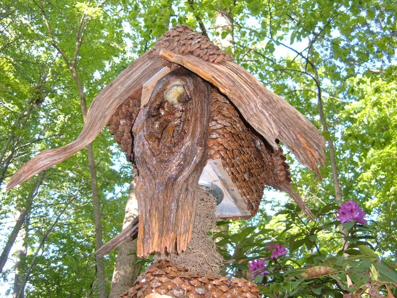 Handmade Birdhouse Garden Yard Art Deck Porch Patio Etsy