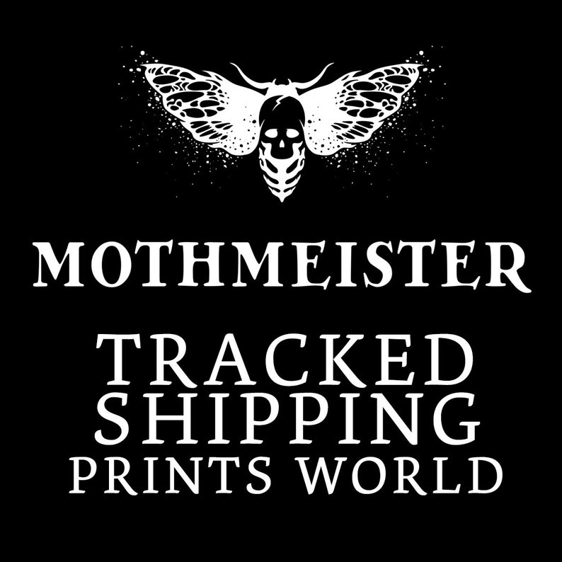 TRACKED shipping PRINTS WORLD image 1