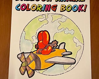 The Balloon Animal Coloring Book!
