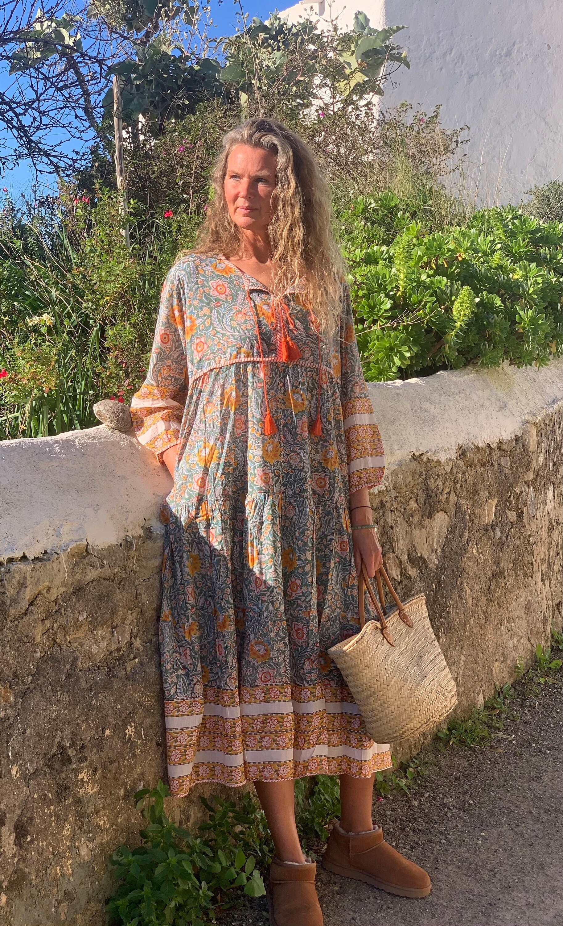 Oasis boho shop maxi dress