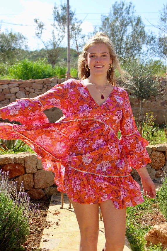 By timo delicate semi wrap dress online