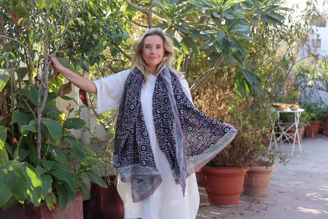 100% Cotone Shemagh / Arab Sciarpa/Pashmina/Avvolgere/Sarong. Verde