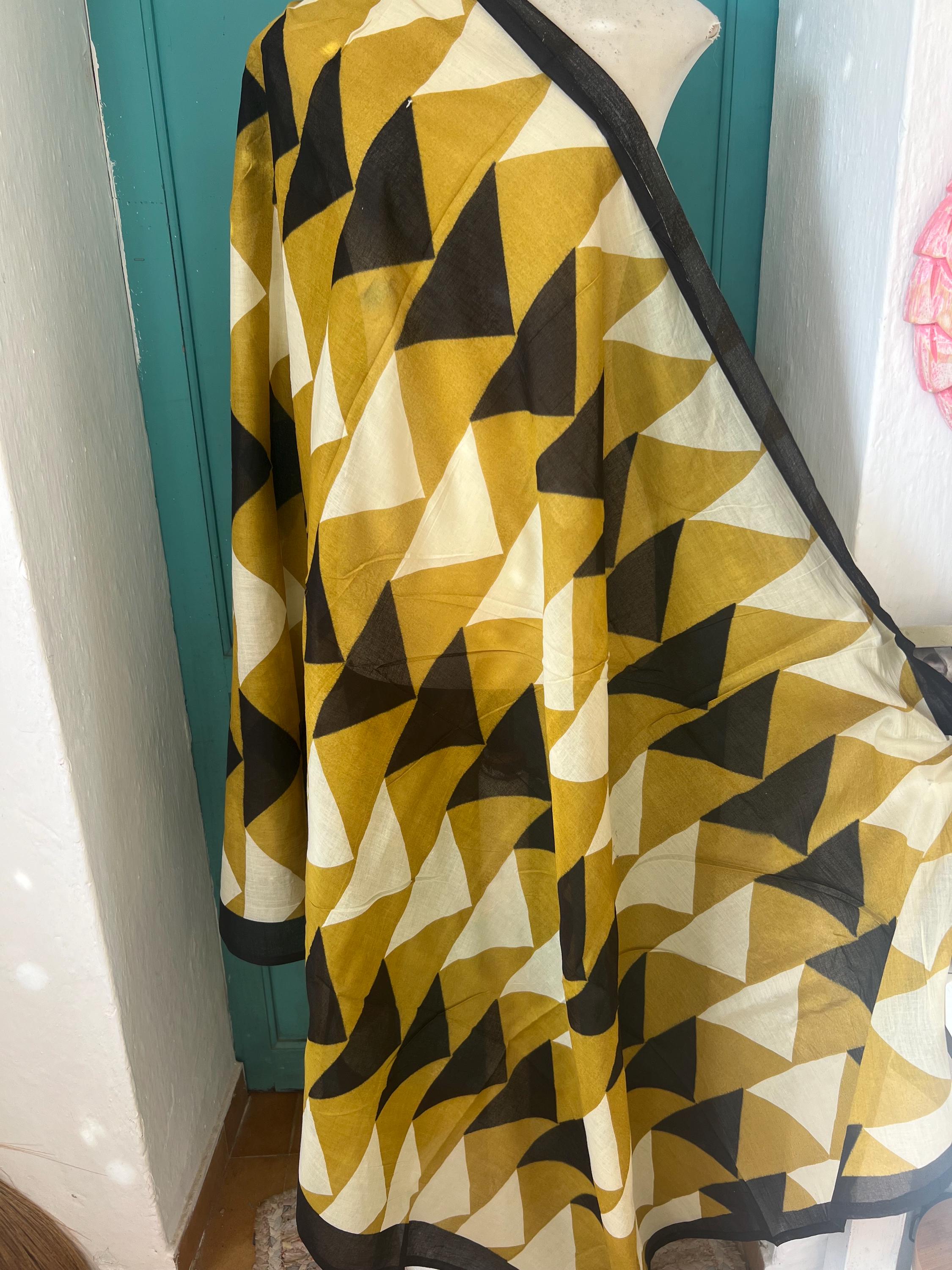 Guru-Shop Blok Print Sprei, Bed Sofa Doek, Handgemaakte