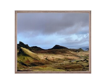 Fotografitryck på Isle of Skye: Väggkonst med natur från det skotska höglandet