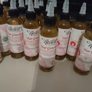 Hair Growth Oil - Potent formula for Longer and Stronger Hair.