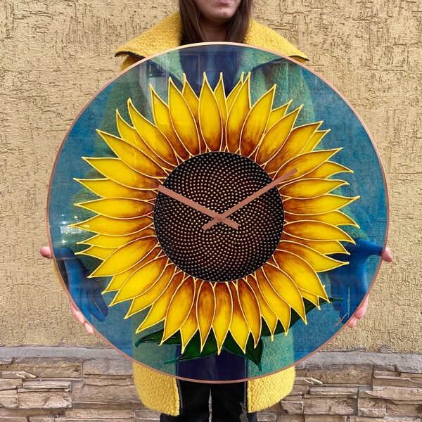 Sun Clock Etsy