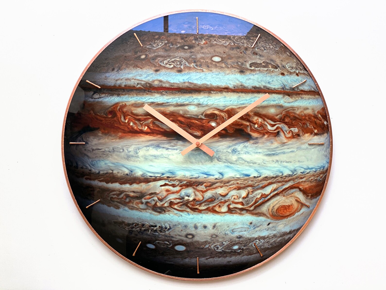 Glow in the Dark Decor Steampunk Clock Jupiter Wall Clock Etsy