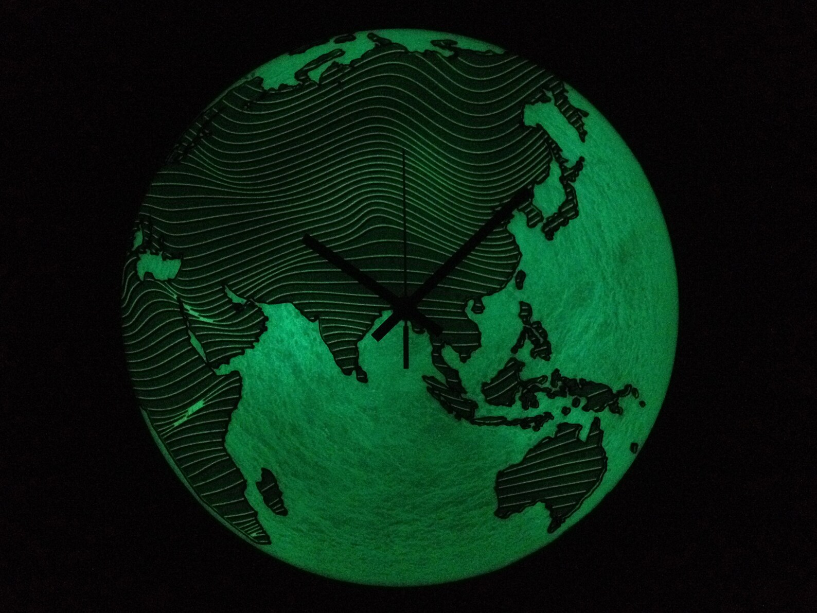 Oversized Wall Clock Globe Clock for Wall Decor Etsy