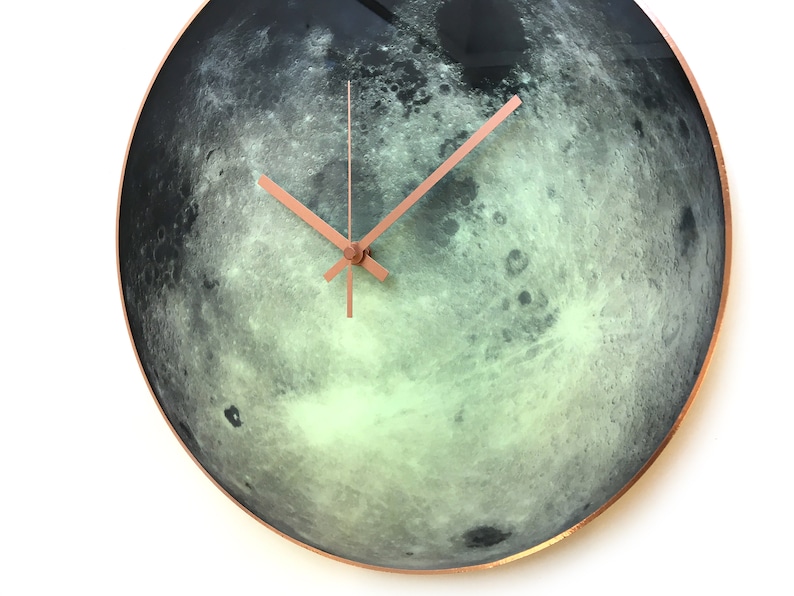 Moon Wall Clock