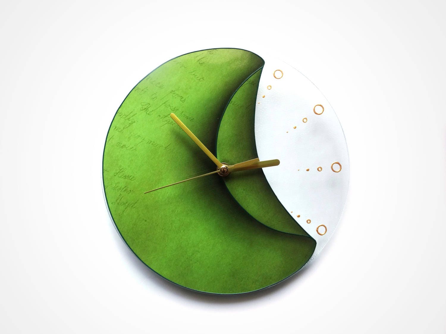 Rustic Wall Clock Oversized Clock Large Clock Glass Wall Etsy