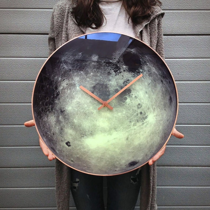 Moon Wall Clock - Thumbnail 5