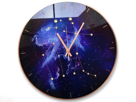 Horloge lumineuse moderne - Horloge univers