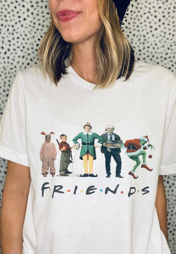 Friends Theme Christmas T-shirt or Crewnwck / Friends T-shirt