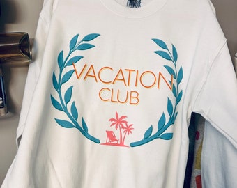 Loaded kuvert Skilt Vacation Club / Spring Break / Summer Vacation Sweatshirt / - Etsy