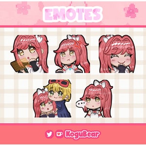 Twitch Emotes Discord for Streaming Xenoblade Chronicles 3 Glimmer Emote Stream Chibi Kawaii