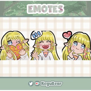 Twitch Emotes Legend of Zelda Skyward Sword Zelda Kawaii Chibi Cute