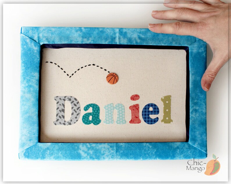 etsy baby name wall art