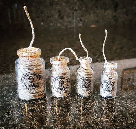 HempWix Hemp Wick Dispenser Lighter Vials All 4 Sizes Etsy
