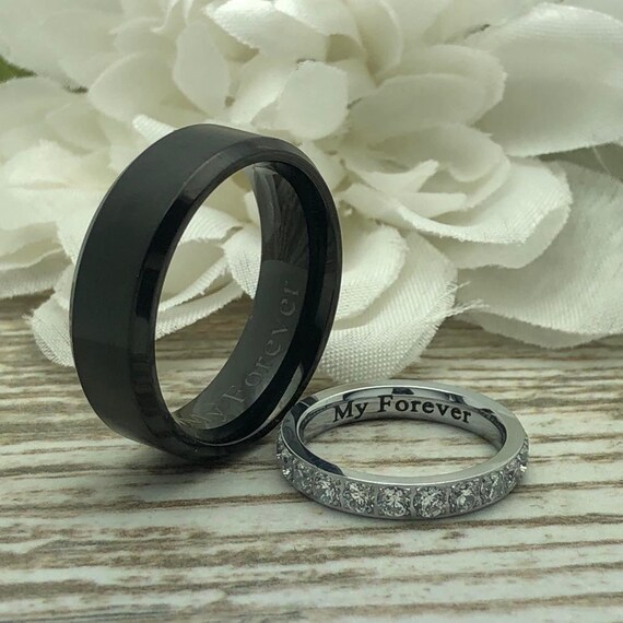 Titanium rings 2024 for her