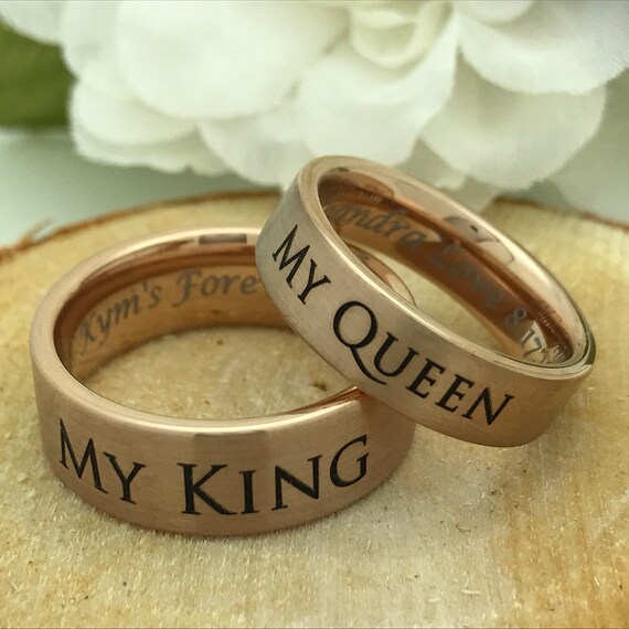 King Queen Rings - Temu