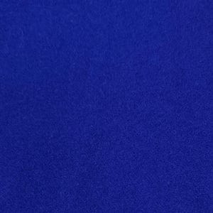 Blue Wool Fabric, Blue Felted Wool,  13 in x 24 in, Upcycled Wool Fabric, Wool Appliqué, Penny Wool, Bright Blue Wool, Blue Ocean Wool Felt