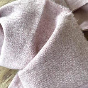 Lavender Wool  Fabric - Light Purple Wool- Vintage Wool Fabric - Washed Wool Fabric- Purple Wool Fabric - Wool Appliqué, Wool Fabric Remnant