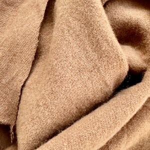 Beige Wool Fabric, Textured Wool Fabric, Ralph Lauren Wool Fabric, Up-cycled Wool Felt, Beige Wool, Penny Wool, Rug Hooking, Wool Appliqué