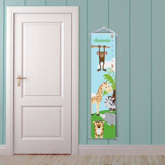 Jungle Friends Growth Chart