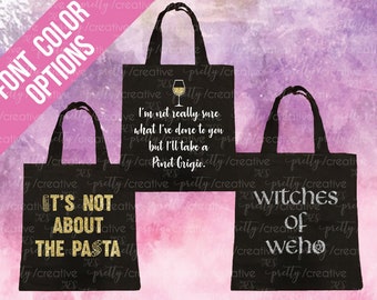 Vanderpump Rules Bravo Quotes Black Soft Canvas Tote Bag