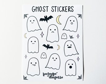 Ghost Mini Sticker Sheet