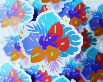 Palm Clear Sticker