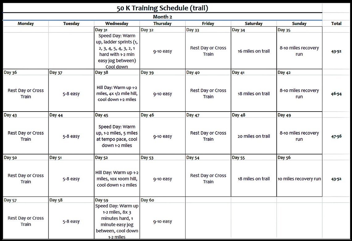 download ultra running calendar