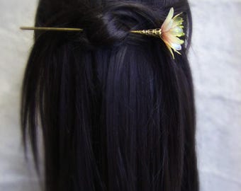 Horquilla de loto, peineta de nenúfar, horquilla Hanfu, pinzas para el cabello retro, horquilla de flor, horquilla china, horquilla Hanfu retro
