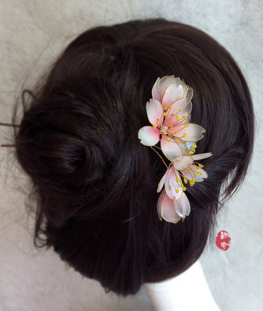 The Cherry Blossom Hair Stick, Hanfu Hair Pin，retro Hair Clips