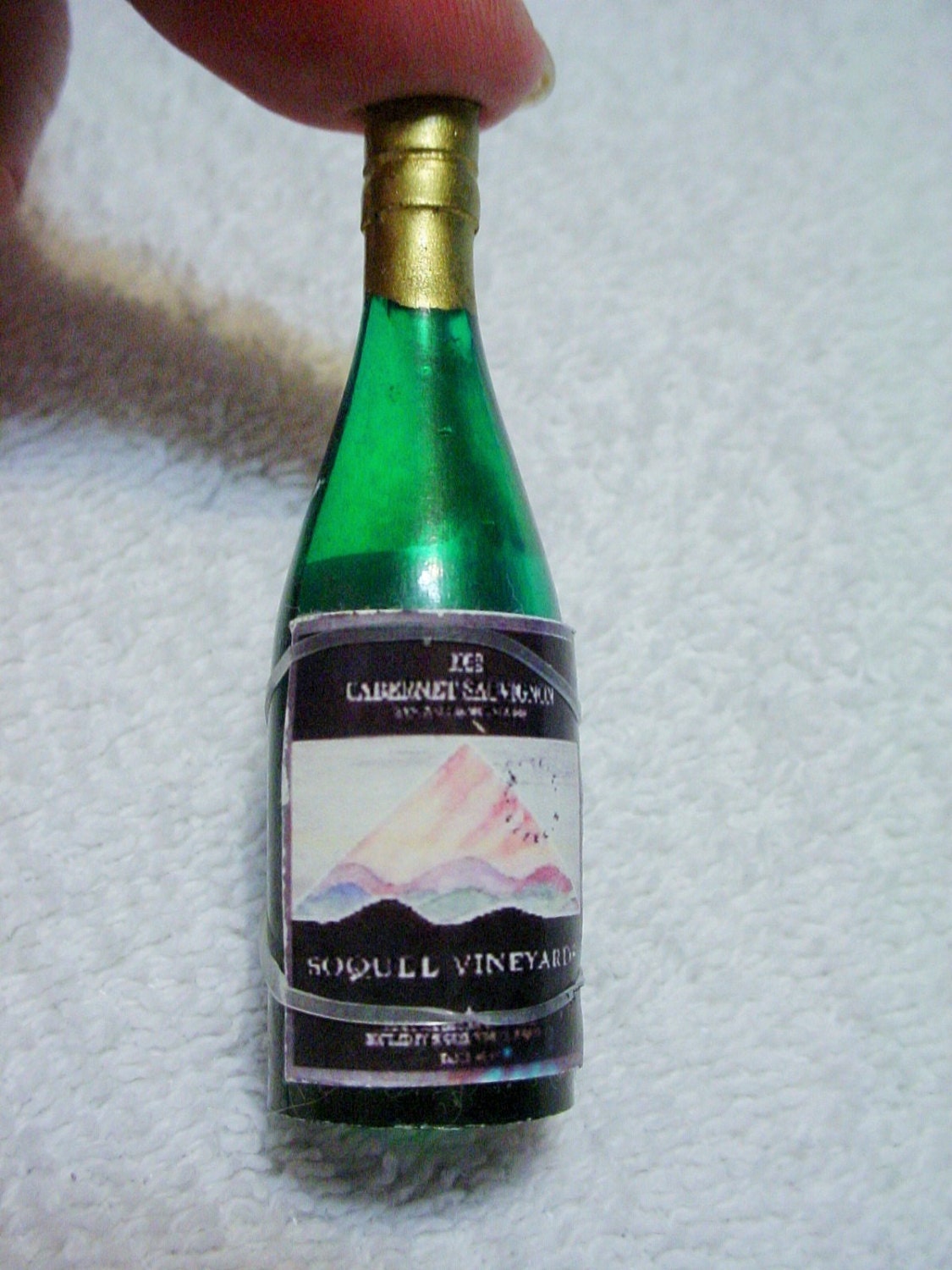 barbie wine bottle