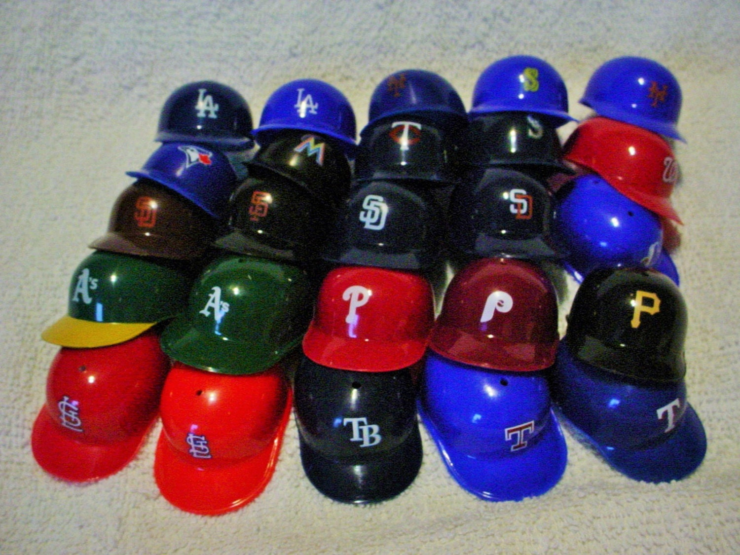 MLB Mini Baseball Helmets Play Scale 16 Fashion Doll Action Etsy