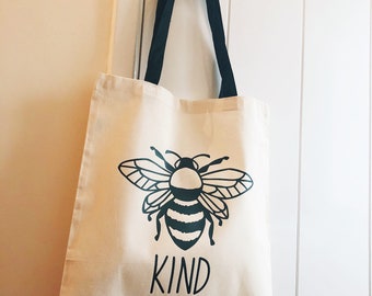 SAVE OUR BEES YELLOW JUTE SHOPPING BAG fair trade eco friendly shopper NEW!