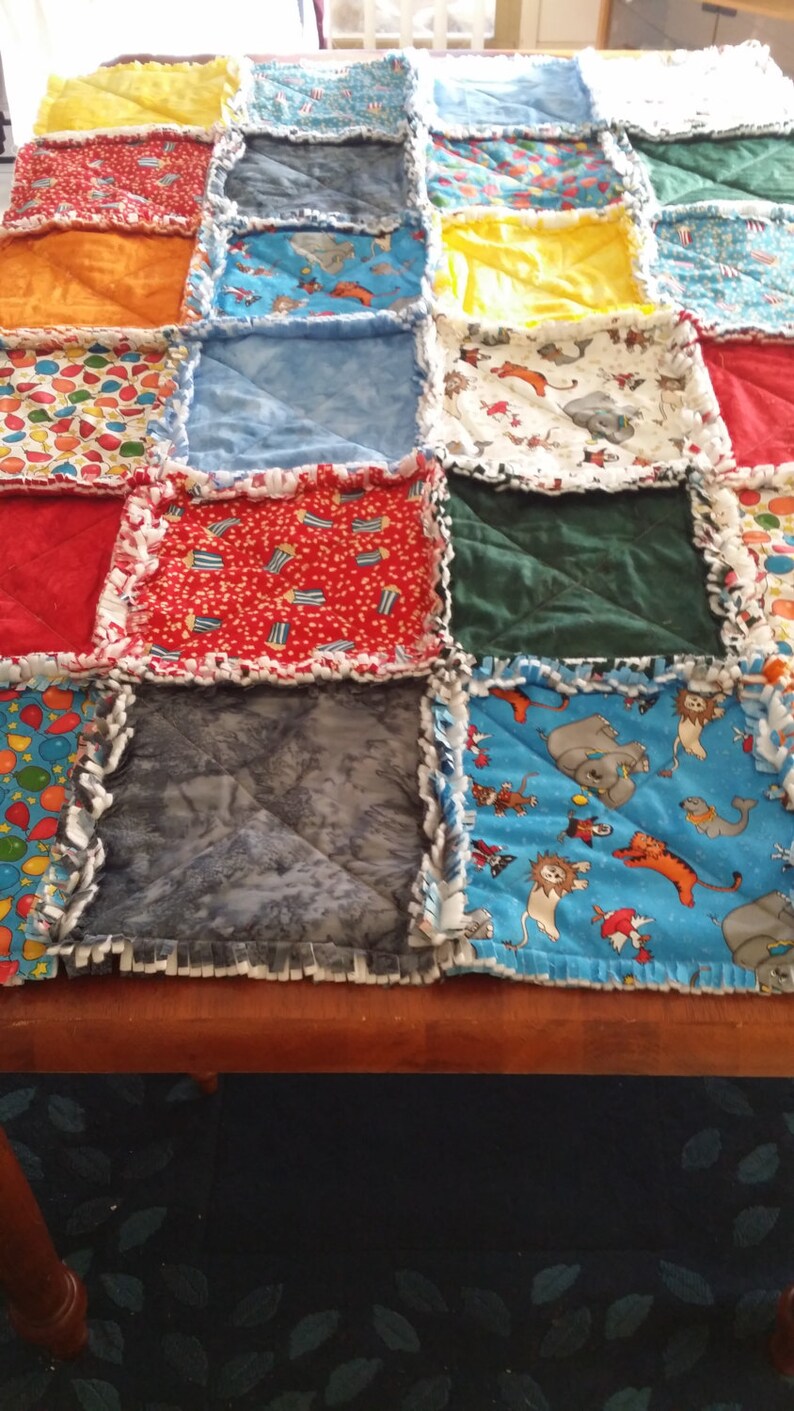 Kids Shaggy Quilt Cot Size. Made in Australia Etsy